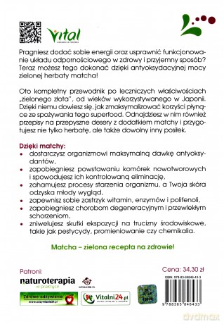 Matcha. Cudowna herbata. Wzmocnij energię, koncentrację i zdrowie w naturalny sposób - Mariza Snyder [KSIĄŻKA]
