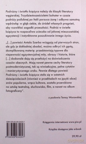 Podróżny i światło Księżyca - Antal Szerb [KSIĄŻKA]