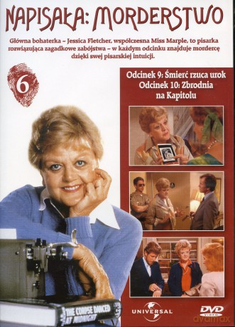 Napisała: Morderstwo 06: Śmierć rzuca urok / Zbrodnia na Kapitolu [DVD]