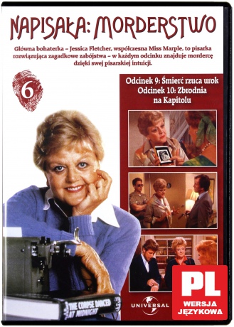 Napisała: Morderstwo 06: Śmierć rzuca urok / Zbrodnia na Kapitolu [DVD]