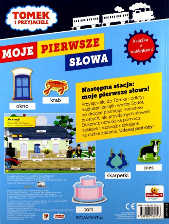Tomek i Przyjaciele. Moje pierwsze słowa - Jacqui Butler [KSIĄŻKA]