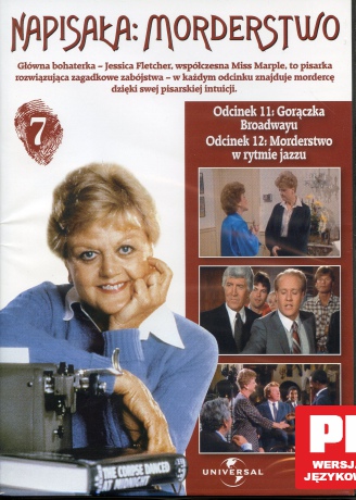 Napisała: Morderstwo 07: Gorączka Broadway / Morderstwo w rytmie jazzu [DVD]
