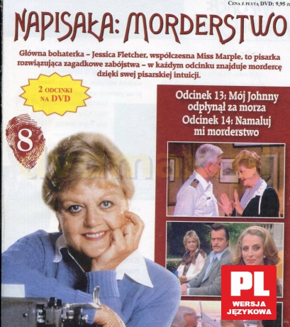 Napisała: Morderstwo 08: Mój Johnny odpłynął / Namaluj mi morderstwo [DVD]