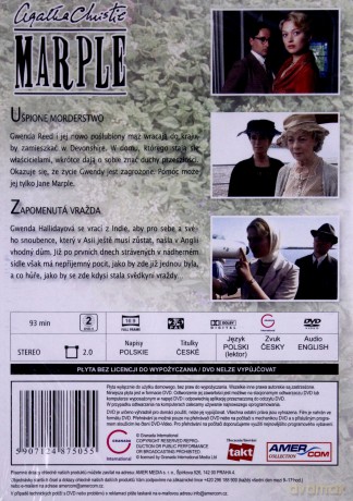 Miss Marple  05: Uśpione morderstwo (wersja z Geraldine McEwan) (BBC) (0) [DVD]