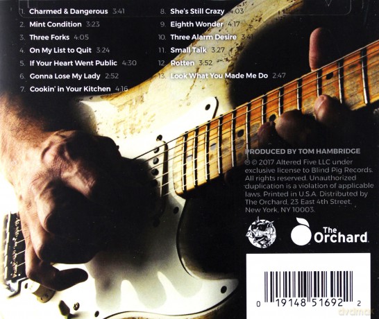 Altered Five Blues Band: Charmed & Dangerous [CD]