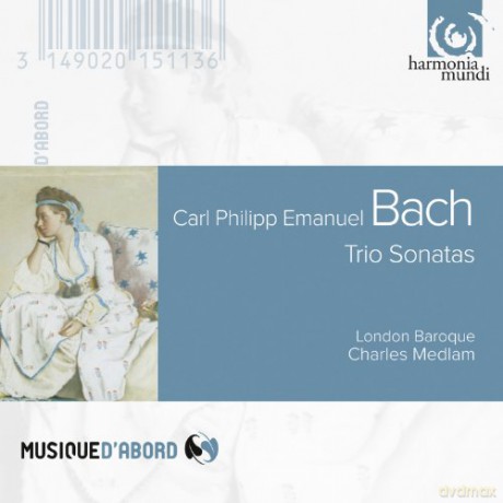 Bach: Trio Sonatas London Baroque (digipack) [CD]