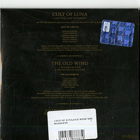 Cult Of Luna The Old Wind: Raangest [CD]