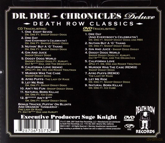 Dr Dre: Chronicles Deluxe [CD]+[DVD]