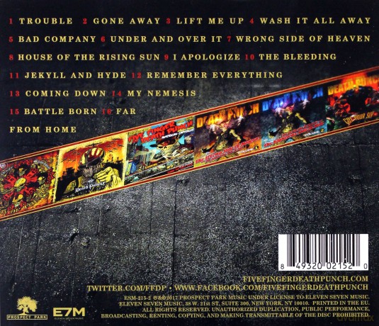 Five Finger Death Punch: A Decade Of Destruction [CD]