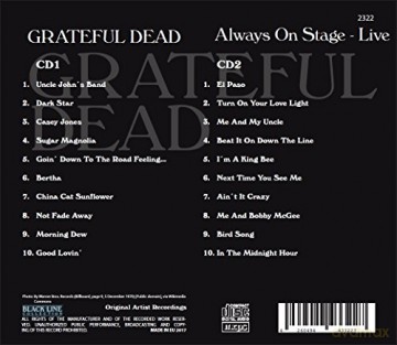 Grateful Dead: Always On Stage (digipack) [2CD]