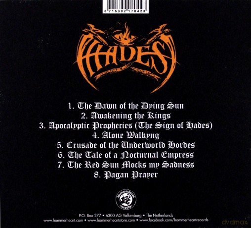 Hades: The Dawn Of The Dying Sun (digipack) [CD]