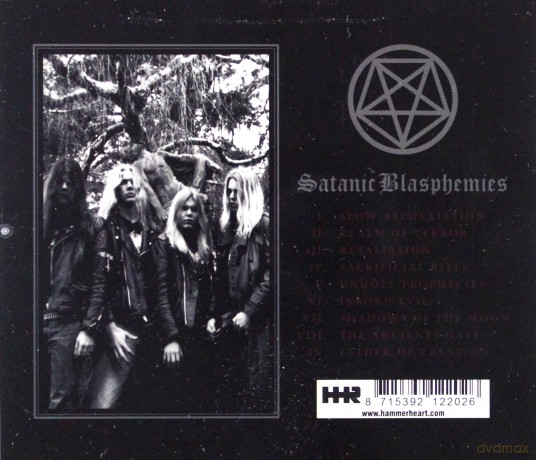 Necrophobic: Satanic Blasphemies [CD]
