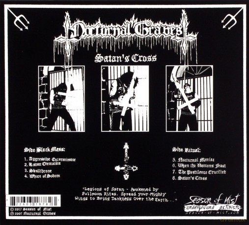 Nocturnal Graves: Satan's Cross (digipack) [CD]