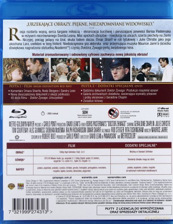 Doktor Żywago edycja jubileuszowa [Blu-Ray]+[DVD]