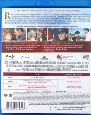 Doktor Żywago edycja jubileuszowa [Blu-Ray]+[DVD]