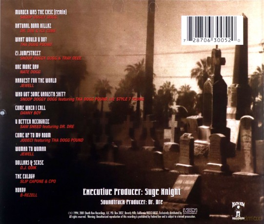 Murder Was The Case [CD]