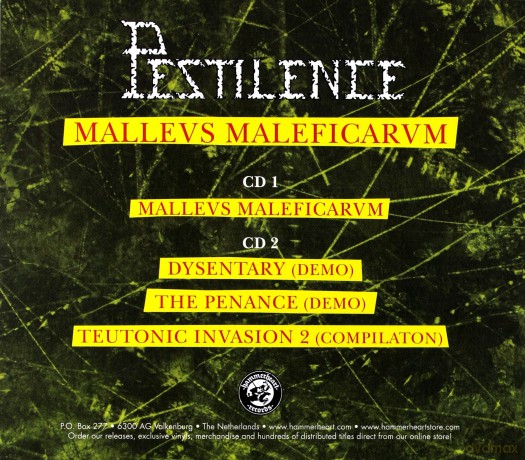 Pestilence: Malleus Maleficarum [2CD]