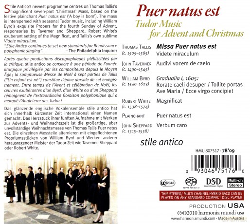 Stile Antico: Puer Natus Est [SACD]