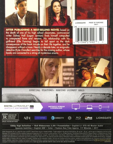 The Vanishing of Sidney Hall [Blu-Ray]