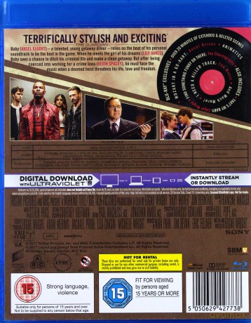 Baby Driver [Blu-Ray]