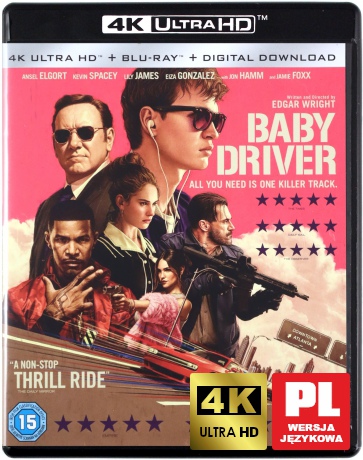 Baby Driver [Blu-Ray 4K]+[Blu-Ray]