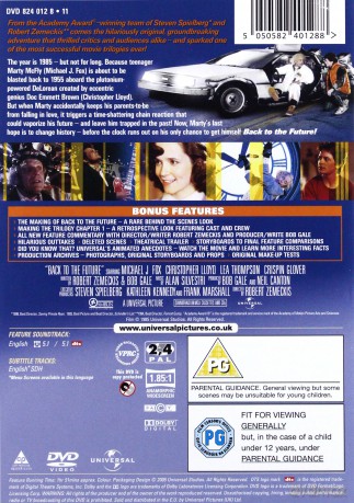 Back To The Future [DVD]