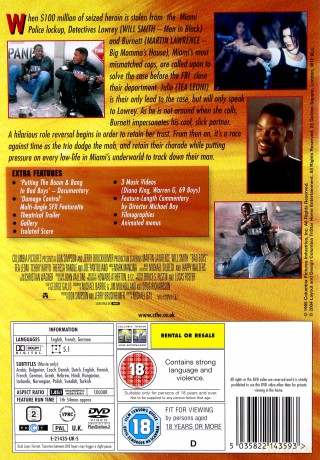 Bad Boys Collectors Edition [DVD]