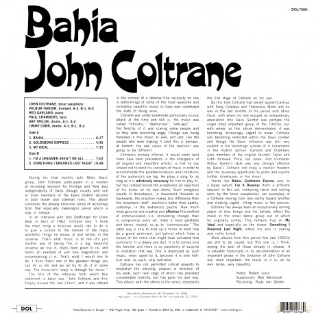 John Coltrane: Bahia [Winyl]