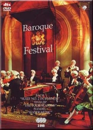 Bach Festival Orchestra: Baroque Festivaljs Bachsuite N2Vivaldithe Four Seasonshandelwater Music [3DVD]