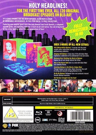 Batman Complete TV Series [13xBlu-Ray]