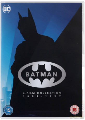 Batman The Motion Picture Anthology (Batman / Powrót Batmana / Batman Forever / Batman i Robin) [4DVD]