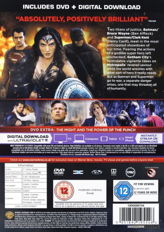 Batman V Superman Dawn Of Justice [DVD]