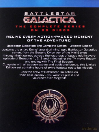 Battlestar Galactica The Complete Series [20xBlu-Ray]