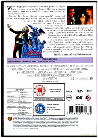 Beetlejuice (Sok z żuka) [DVD]