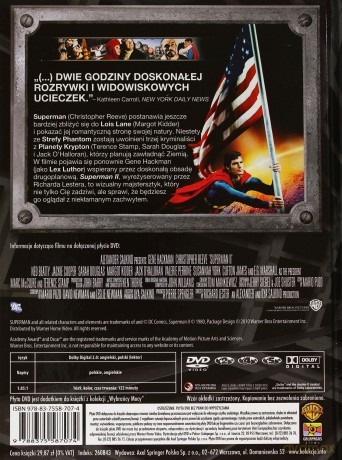 Superman 2 (Wybrańcy Mocy) (booklet) [DVD]