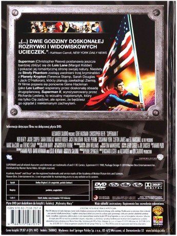 Superman 2 (Wybrańcy Mocy) (booklet) [DVD]