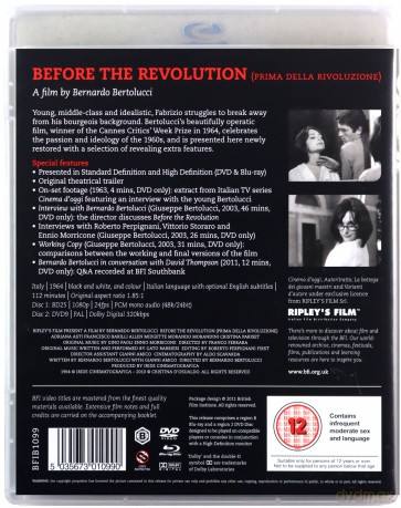 Before The Revolution [Blu-Ray]+[DVD]