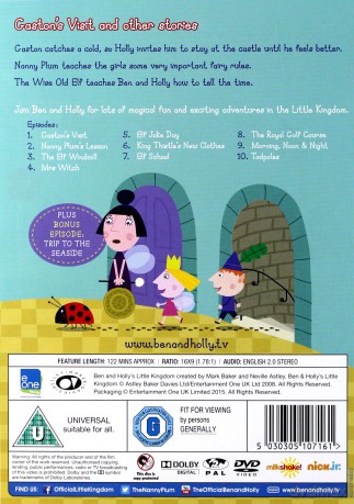 Ben And Hollys Little Kingdom Gastons Visit And Other [DVD]