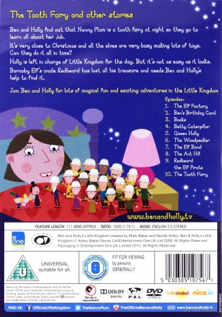 Ben And Hollys Little Kingdom The Tooth Fairy [DVD]