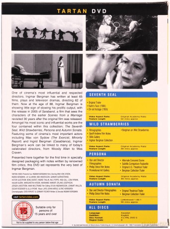 Bergman - The Essential Collection [4DVD]