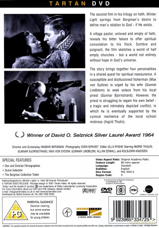 Bergman Collection. The - Winter Light [DVD]