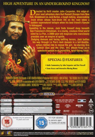 Wielka draka w chińskiej dzielnicy [DVD]