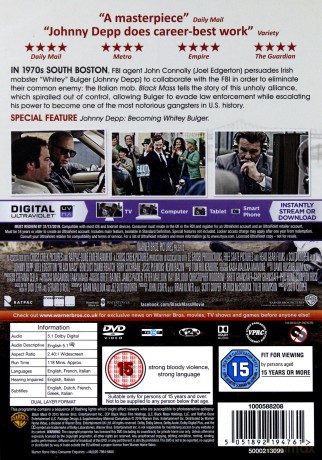 Black Mass [DVD]