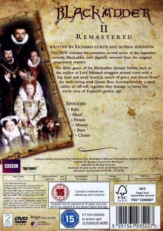Black Adder Season 2 [DVD]