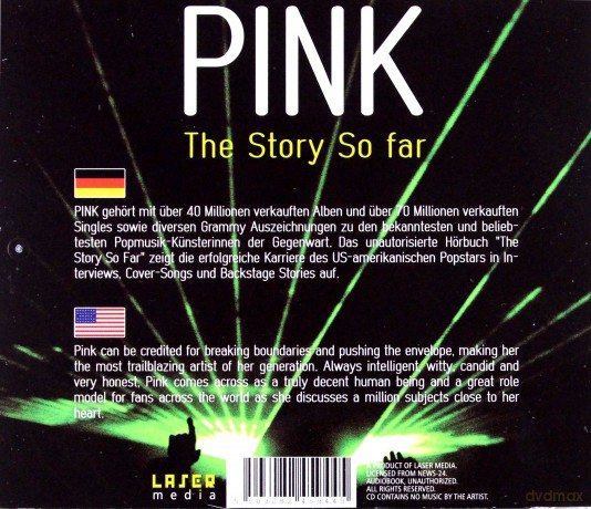 Pink: The Story So Far [CD]