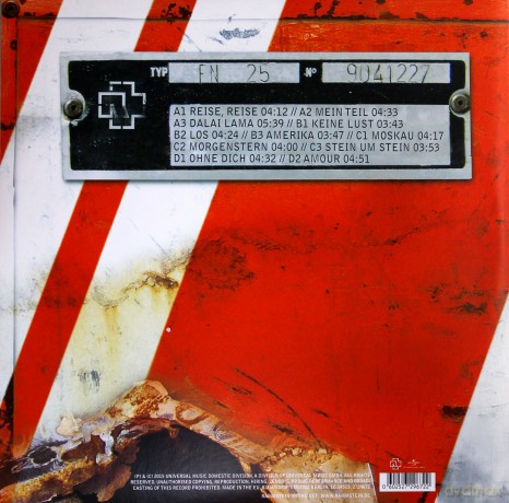 Rammstein: Reise, Reise (Limited) [2xWinyl]