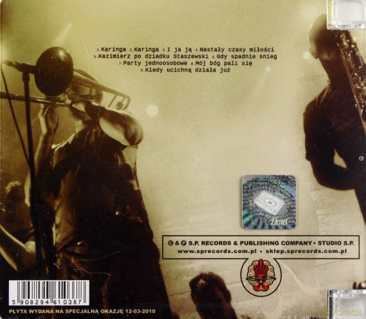 Kult: Karinga - Hurra! suplement [CD] 