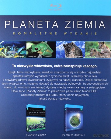 Planeta Ziemia 1-2 (BBC) [BOX] [5xBlu-Ray]