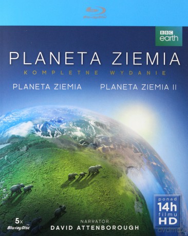 Planeta Ziemia 1-2 (BBC) [BOX] [5xBlu-Ray]