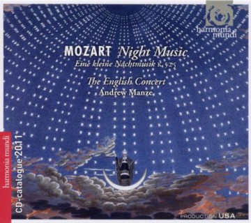 Mozart: Night Music Eine Kleine Nachtmusik The English Concert Manze [CD]